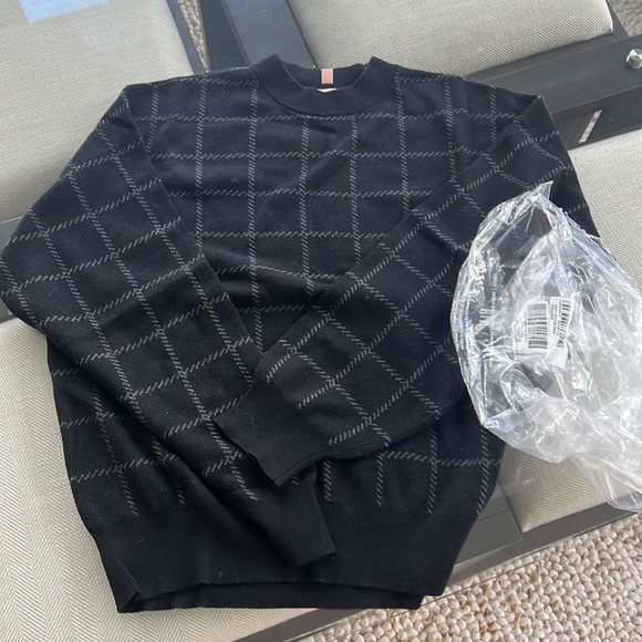 🖤🖤 Lunya Cozy Cotton Silk Pullover Immersed Black Medium Large Small XS $218 - Picture 3 of 4